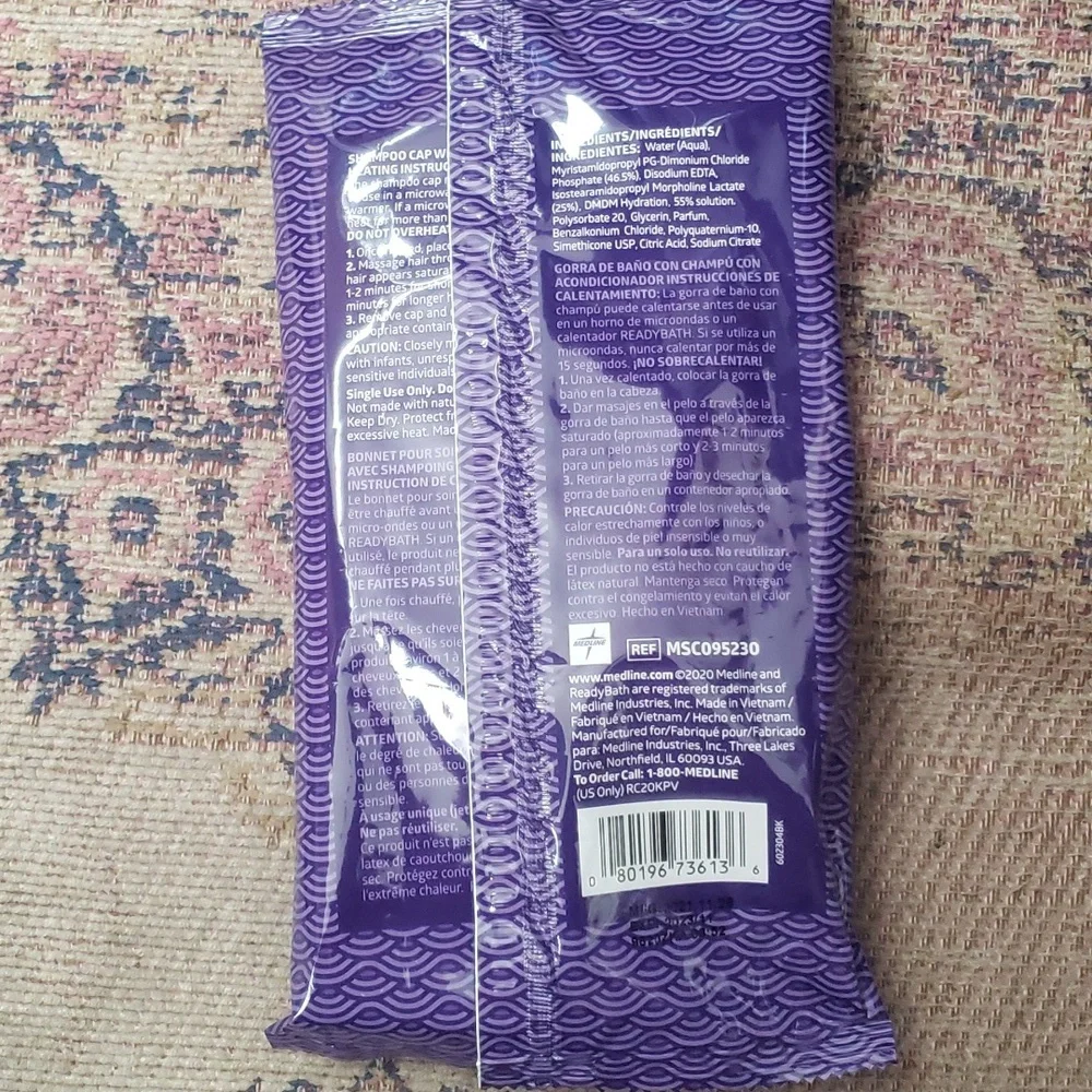 Lot of Ready Bath Conditioning Shampoo Caps (14)